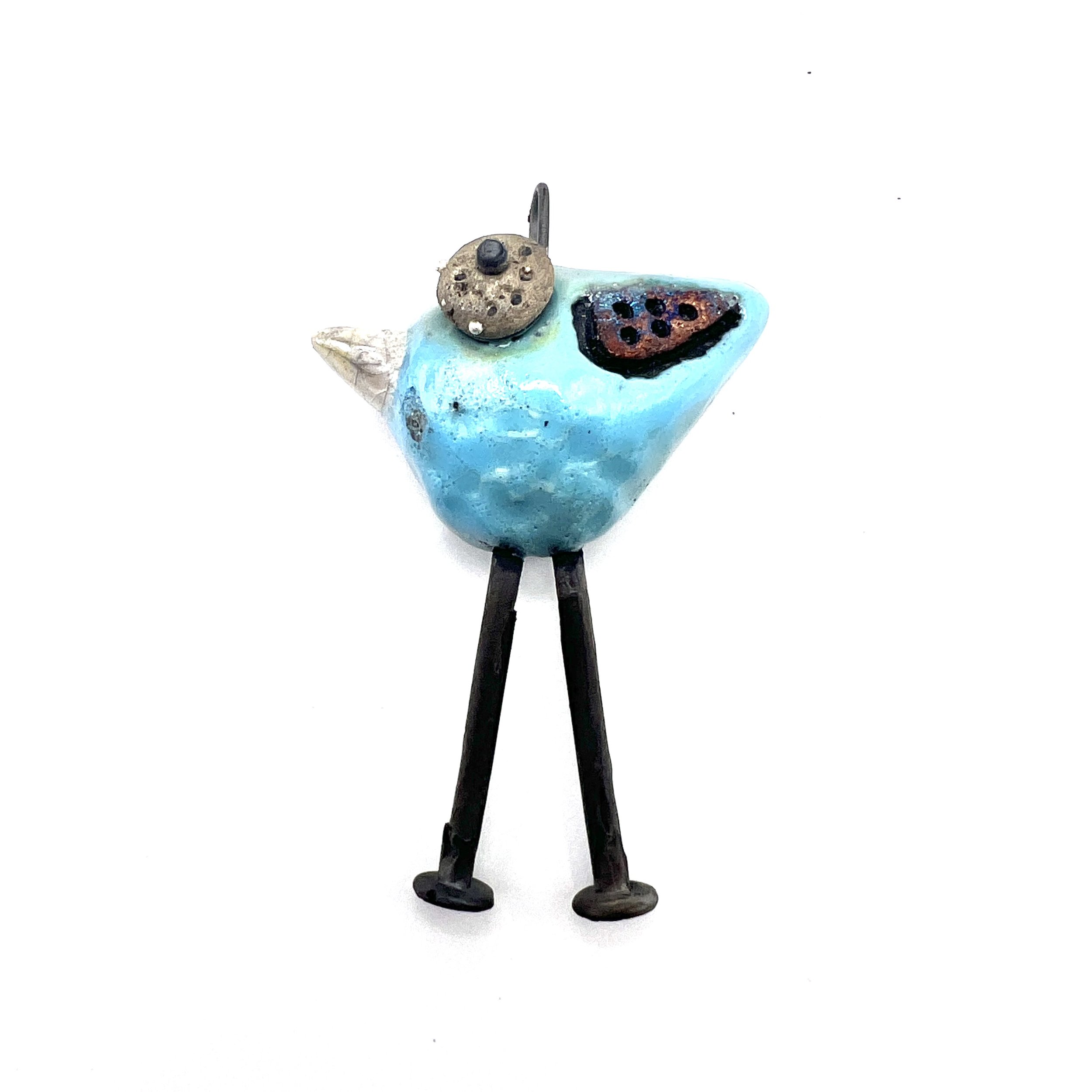 Curved Connector Raku Ceramic Connector Raku Jewelry Supply